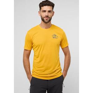 Jack Wolfskin Vonnan Graphic T-Shirt Men Functioneel shirt Heren S fresh orange fre