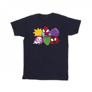 Marvel Boys Spidey en zijn geweldige vrienden zien T-shirt onder ogen 5-6 Years wit