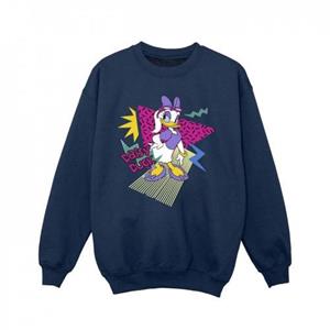 Disney meisjes Daisy Duck cool sweatshirt 7-8 Years wit