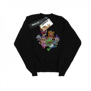Disney Mens The Muppets Muppet Babies Colour Group Sweatshirt 4XL zwart