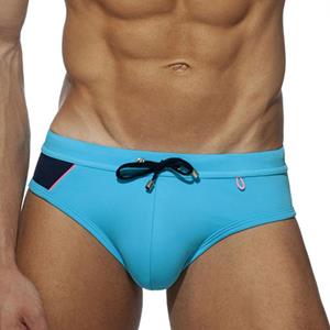 UXH Fashion Heren kleurblok zwembroek strandkleding UXH M rood