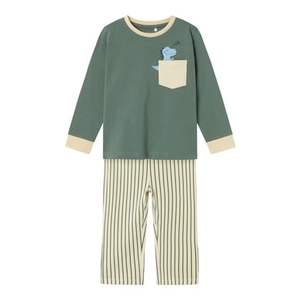 name it Nmmrade Donkere 2-delige pyjama Forest