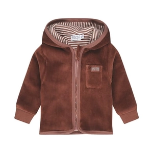 Dirkje Jas met capuchon Bruin