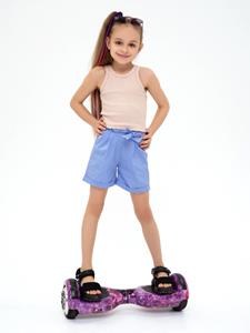 Хлопковые шорты в горошек ISSA Plus 140 diep hemelsblauwe kleur