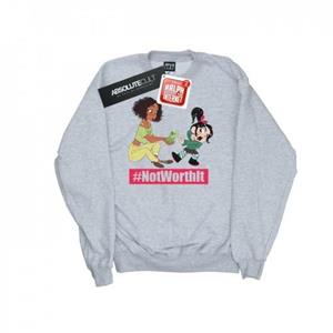 Disney Heren Wreck It Ralph Tiana en Vanellope Sweatshirt L wit