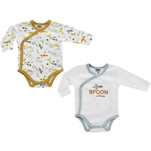 JACKY Verzorgingsbody 2-pack wit