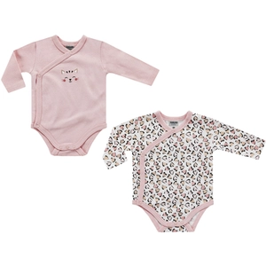 JACKY Verzorgingsbody 2-pack roze