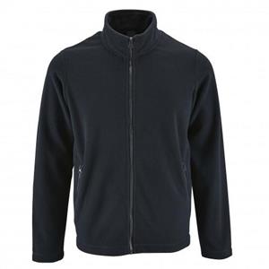 SOLS Normandische fleecejas voor heren M houtskool