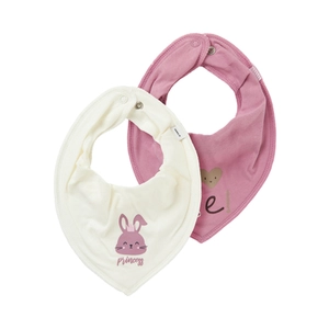 name it Driehoekige sjaal 2-pack Nbfyvetterastar Mauve Orchid