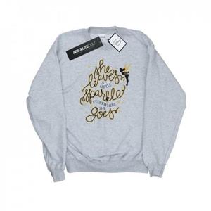 Disney Heren Tinkerbell Sterren Sweatshirt XL wit