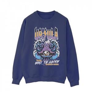 Disney heren schurken Ursula Make Em Squirm Sweatshirt L marineblauwe kleur