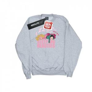 Disney Heren Wreck It Ralph Aurora en Vanellope Sweatshirt L wit