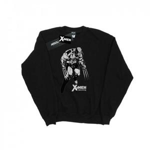Marvel Heren X-Men Wolverine tonale sweatshirt L zwart