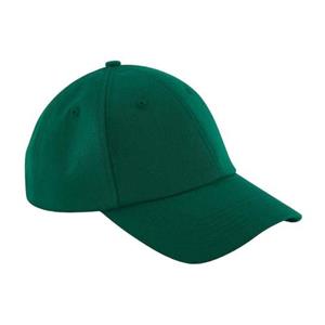 Beechfield Unisex volwassen authentieke baseballpet One Size bordeaux