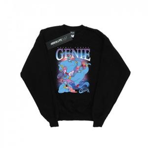 Disney Heren Aladdin Genie Montage Sweatshirt M zwart