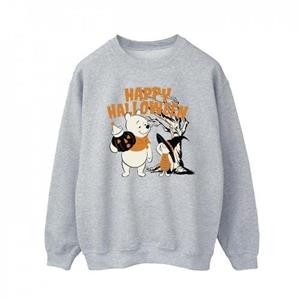 Disney Heren Winnie de Poeh en Knorretje Happy Halloween Sweatshirt M wit