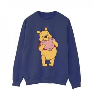 Disney Heren Winnie de Poeh Heart Eyes Sweatshirt L wit