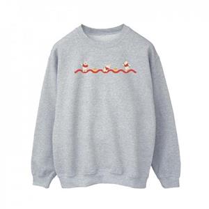 Disney Heren Winnie de Poeh Hunny Line Sweatshirt L wit