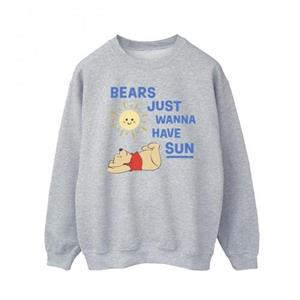 Disney heren Winnie de Poeh beren willen gewoon een zonsweater hebben XXL wit