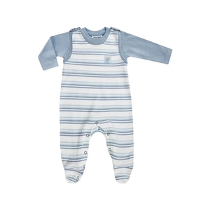 JACKY NORDIC Romperset BOY gestreept/doveblauw