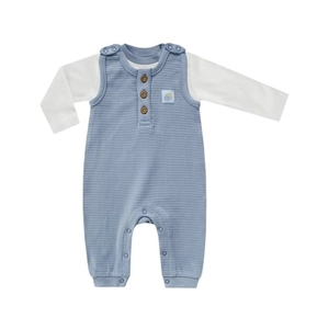 JACKY NORDIC Romperset BOY duifblauw/wit