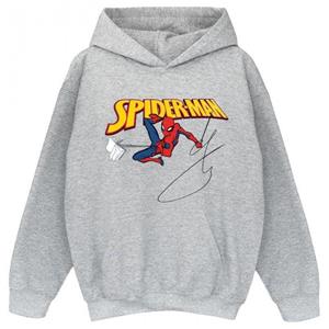 Marvel Boys Spider-Man met een boekhoodie 12-13 grijs