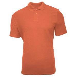 Gildan SoftStyle dubbel piqué poloshirt voor heren L grijs