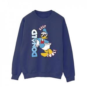 Disney heren Donald Duck cool sweatshirt L wit