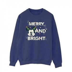 Disney heren Mickey Mouse vrolijk en helder sweatshirt L marineblauwe kleur