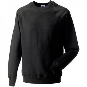 Russell Spotshield Raglan-sweatshirt voor heren M bordeaux