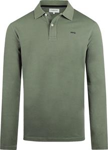 McGregor Long Sleeve Poloshirt Sage Groen