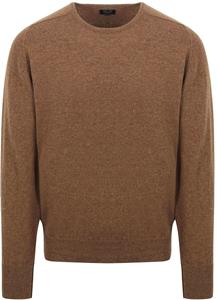 Sweater William Lockie Pullover Lamswol Driftwood