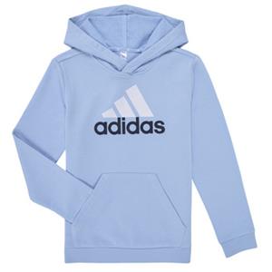 adidas Essentials Big Logo Hoodie Kids Lichtblauw Wit Zwart