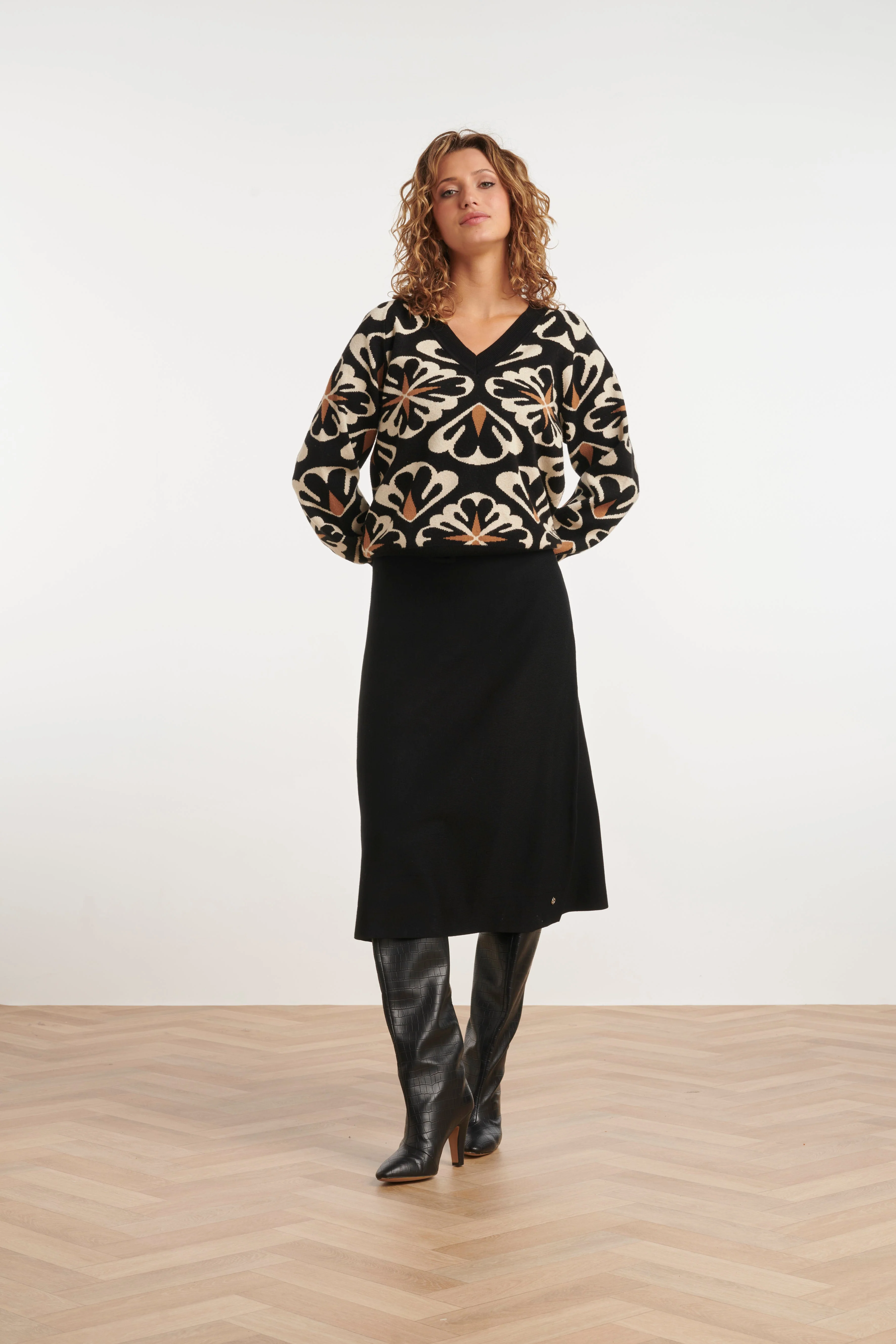 Smashed Lemon 24787 e gebreide rok |
