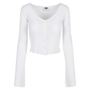 Urban Classics Dames ribbed cropped vest