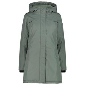 CMP - Women's Parka Fix Hood - Parka, olijfgroen
