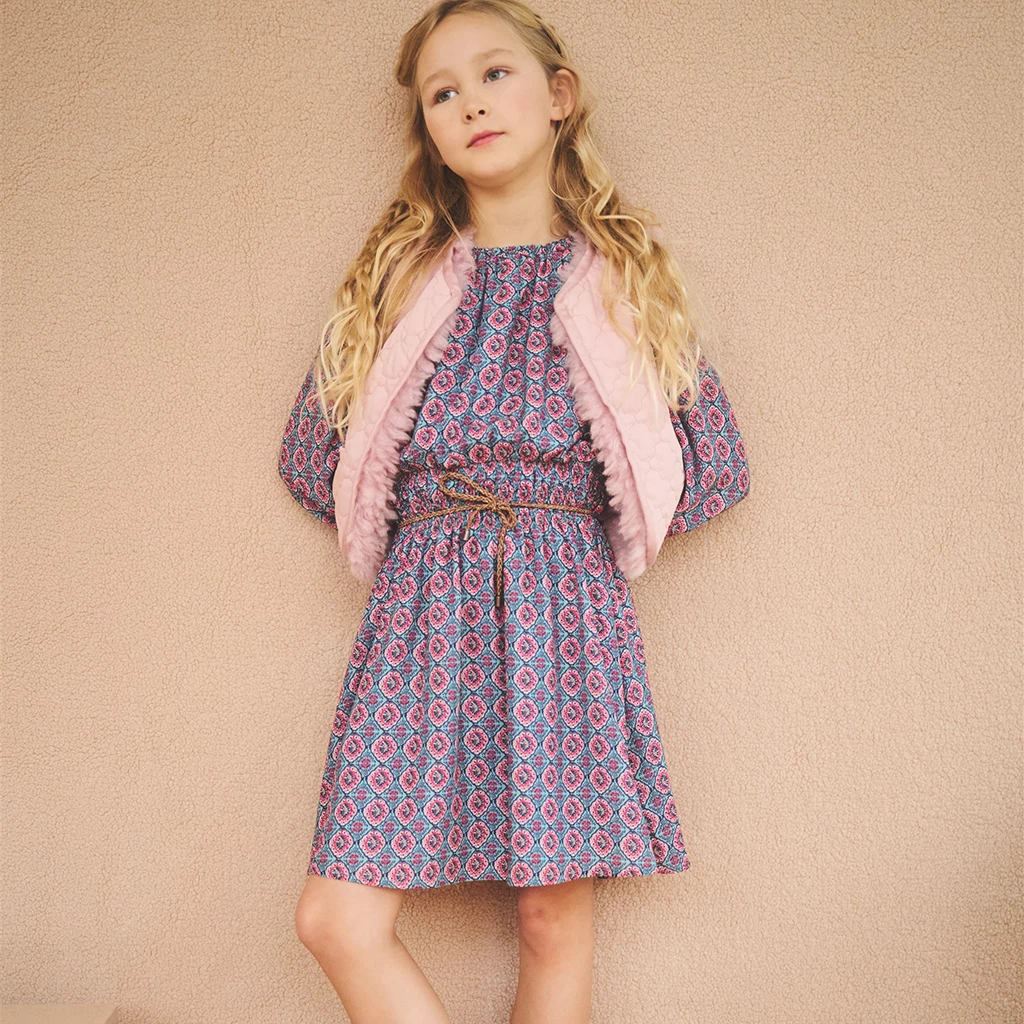 Nono-collectie Jurk Mamai (pottery blue)