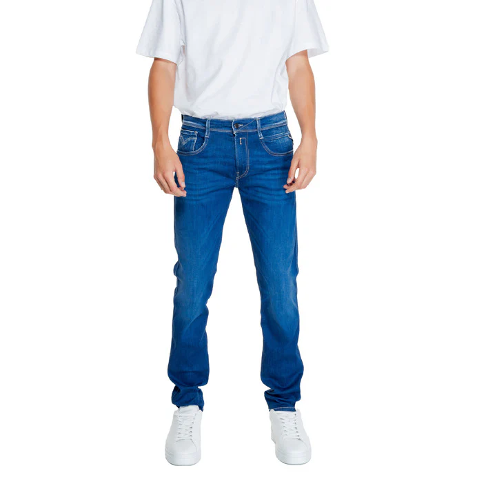 Straight Jeans Replay 11.5 OZ HYPERFLEX M914Y .000.661 K04