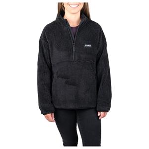 NIKIN - Women's Treefleece Teddy Pullover - Fleecetrui, zwart