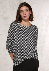 cecil Blouse met grafische print