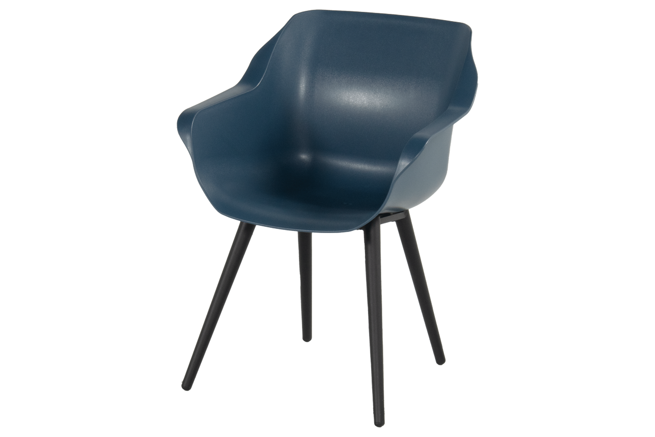 Hartman Sophie studio dining armstoel steel bleu