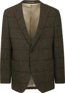 Steppin' Out Colbert Harris Tweed Donkergroen