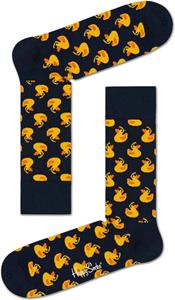 Marineblauwe Rubber Duck Crew sokken | Happy Socks
