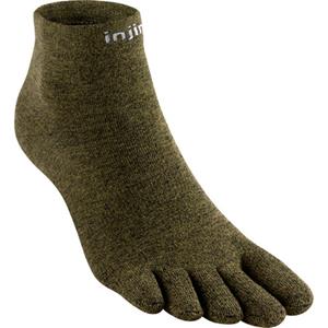 Injinji Liner lightweight mini crew - GROEN - Unisex