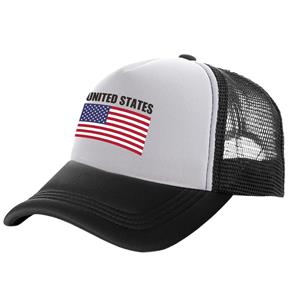 91530102MAC1XWP06K Verenigde Staten Trucker Cap Unisex Cool US USA Amerikaanse Hoed Baseball Cap Coole Zomer Unisex Mesh Net Caps