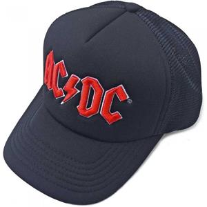 AC/DC Unisex-baseballpet met mesh-achterkant, uniseks logo voor volwassenen One Size zwart/rood