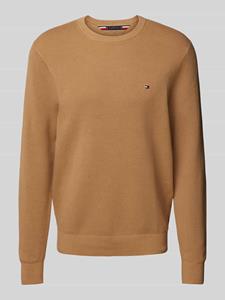 Tommy Hilfiger Structure Trui Bruin