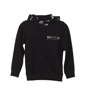 Napapijri GA4EPV Jongens Hoodie met Ritssluiting 8 AÑOS zwart