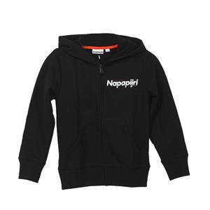 Napapijri GA4EQ5 Hoodie met rits voor jongens 8 AÑOS zwart