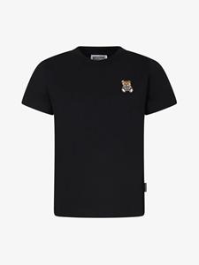 Moschino Jongens shirt beer zwart